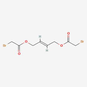 molecular formula C8H10Br2O4 B1202556 1,4-Bis(bromoacetoxy)-2-butene CAS No. 20679-58-7