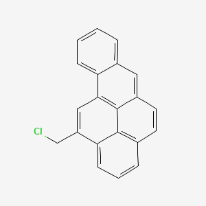 molecular formula C21H13Cl B1202568 12-Chloromethylbenzo(a)pyrene CAS No. 94500-44-4