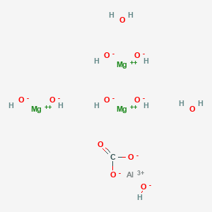 molecular formula CH11AlMg3O12 B1202569 Almagate CAS No. 66827-12-1