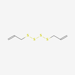 molecular formula C6H10S4 B1202575 Diallyl Tetrasulfide CAS No. 2444-49-7