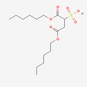 molecular formula C16H30O7S B1202579 Dihexyl sulfosuccinate CAS No. 23243-42-7