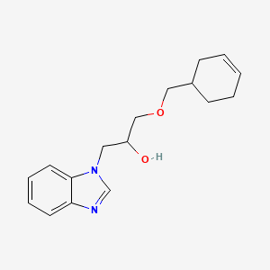 1-(1-Benzimidazolyl)-3-(1-cyclohex-3-enylmethoxy)-2-propanol