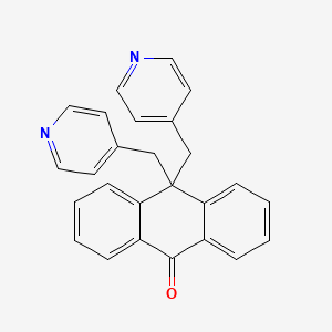 10,10-Bis(pyridin-4-ylmethyl)anthracen-9-one