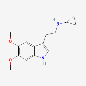 N-Cyclopropyl-5,6-dimethoxytryptamine