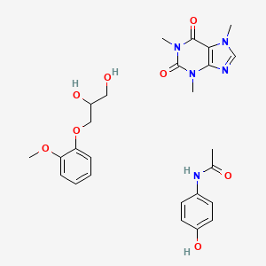 molecular formula C26H33N5O8 B1202606 Ataralgin CAS No. 83383-37-3