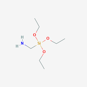 molecular formula C7H19NO3Si B120261 1-(Triethoxysilyl)methanamine CAS No. 18306-83-7
