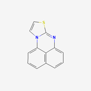 Thiazolo(3,2-a)perimidine