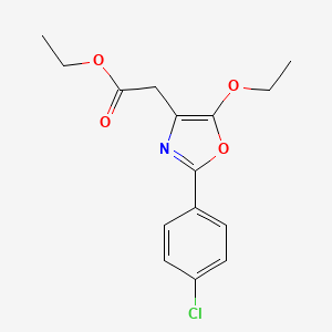 molecular formula C15H16ClNO4 B1202615 Y-9738 CAS No. 59399-41-6