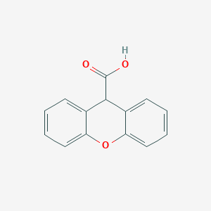 molecular formula C14H10O3 B120262 Xanthene-9-carboxylic acid CAS No. 82-07-5