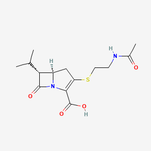 molecular formula C14H20N2O4S B1202620 Antibiotic PS 6 CAS No. 72615-19-1