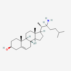 molecular formula C27H47NO B1202626 22-Aminocholesterol CAS No. 50921-65-8