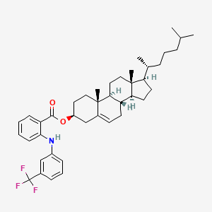 molecular formula C41H54F3NO2 B1202631 Cholesteryl flufenamate CAS No. 154394-16-8