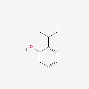 molecular formula C10H14O<br>C2H5(CH3)CHC6H4OH<br>C10H14O B1202637 2-sec-Butylphenol CAS No. 89-72-5