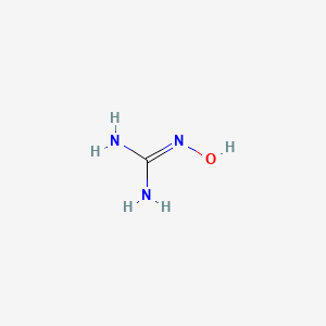 molecular formula CH5N3O B1202644 N-羟基胍 CAS No. 13115-21-4