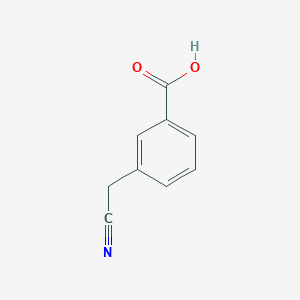 molecular formula C9H7NO2 B120265 3-(Cyanomethyl)benzoic acid CAS No. 5689-33-8