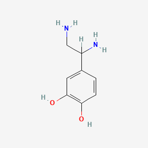 4-(1,2-Diamino-ethyl)-pyrocatechol