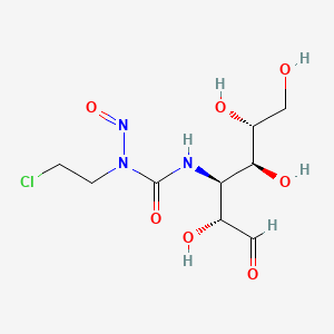 D-Glucose, 3-((((2-chloroethyl)nitrosoamino)carbonyl)amino)-