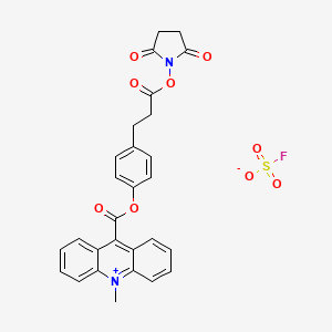 4-(2-Succinimidyloxycarbonylethyl)phenyl-10-methylacridinium-9-carboxylate