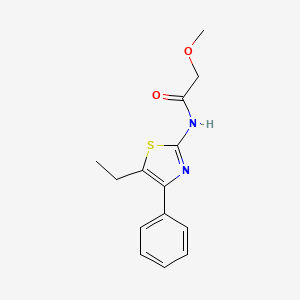N-(5-ethyl-4-phenyl-2-thiazolyl)-2-methoxyacetamide
