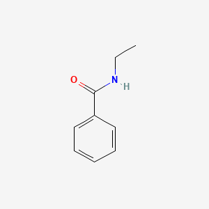 molecular formula C9H11NO B1202693 N-乙基苯甲酰胺 CAS No. 614-17-5