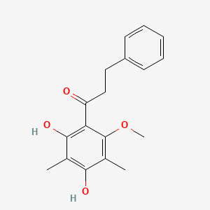 molecular formula C18H20O4 B1202707 Angoletin CAS No. 76444-55-8