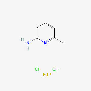 6-Methyl-2-aminopyridine palladium dichloride