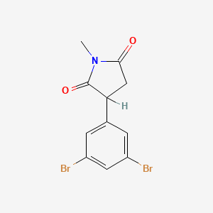 3,5-Dibromophenylsuccinic acid N-methylimide