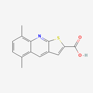 5,8-Dimethyl-thieno[2,3-b]quinoline-2-carboxylic acid