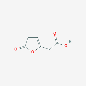 5-Oxo-4,5-dihydro-2-furylacetic acid
