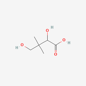 molecular formula C6H11O4- B1202736 2,4-Dihydroxy-3,3-dimethylbutanoic acid CAS No. 470-29-1