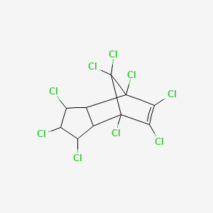 molecular formula C10H5Cl9 B1202745 cis-Nonachlor CAS No. 3734-49-4