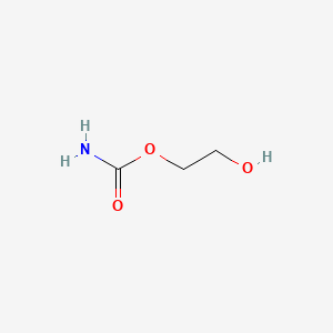 molecular formula C3H7NO3 B1202747 羟乙基氨基甲酸酯 CAS No. 5395-01-7