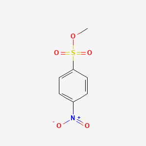 molecular formula C7H7NO5S B1202749 Methyl 4-nitrobenzenesulfonate CAS No. 6214-20-6