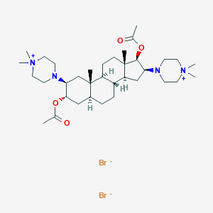 molecular formula C₃₅H₆₂Br₂N₄O₄ B120275 Pipecuronium bromide CAS No. 52212-02-9