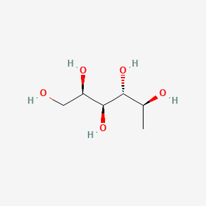 molecular formula C6H14O5 B1202772 L-Fucitol CAS No. 13074-06-1