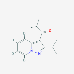 molecular formula C14H18N2O B120278 Ibudilast-d3 CAS No. 102064-45-9