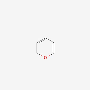 molecular formula C5H6O B1202793 2H-pyran CAS No. 31441-32-4