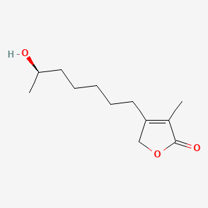 molecular formula C12H20O3 B1202797 Seiridin CAS No. 103963-34-4