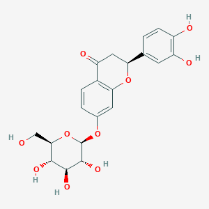 2-(3,4-Dihydroxyphenyl)-7-(beta-D-glucopyranosyloxy)-2,3-dihydro-4H-1-benzopyran-4-one