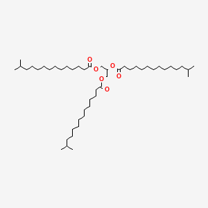 molecular formula C48H92O6 B1202815 13-Methyltetradecanoin tri-(13-methyltetradecanoyl)glycerol CAS No. 75929-60-1