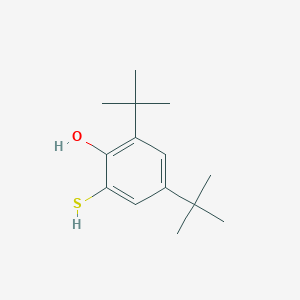 molecular formula C14H22OS B120282 2-Mercapto-4,6-di-tert-butylphenol CAS No. 53551-74-9