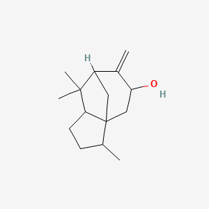 molecular formula C15H24O B1202836 Cedrenol CAS No. 28231-03-0