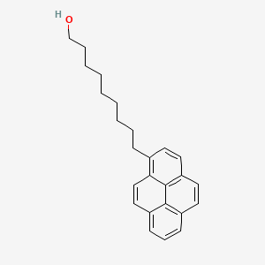molecular formula C25H28O B1202844 1-Pyrenenonanol CAS No. 72165-44-7