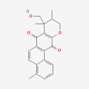 molecular formula C21H20O4 B1202847 Danshenxinkun D CAS No. 98873-76-8