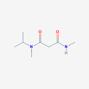 molecular formula C8H16N2O2 B1202856 N,N'-Dimethylisopropylmalonamide CAS No. 139416-19-6