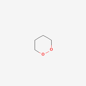 molecular formula C4H8O2 B1202867 1,2-Dioxane CAS No. 5703-46-8