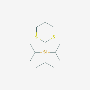 molecular formula C13H28S2Si B120288 2-(Triisopropylsilyl)-1,3-dithiane CAS No. 145251-89-4