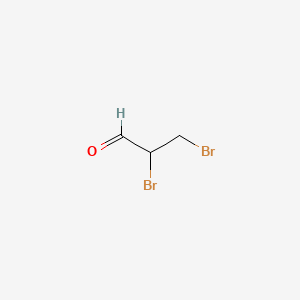 molecular formula C3H4Br2O B1202901 2,3-Dibromopropanal CAS No. 5221-17-0