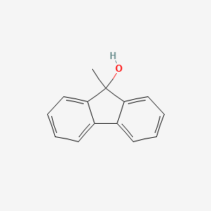 molecular formula C14H12O B1202907 9-Methyl-9h-fluoren-9-ol CAS No. 6311-22-4