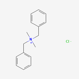 molecular formula C16H20ClN B1202911 Dibenzyldimethylammonium chloride CAS No. 100-94-7